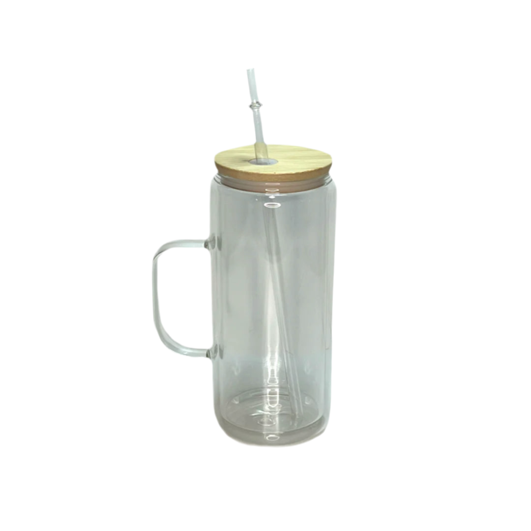 20oz glass with handle