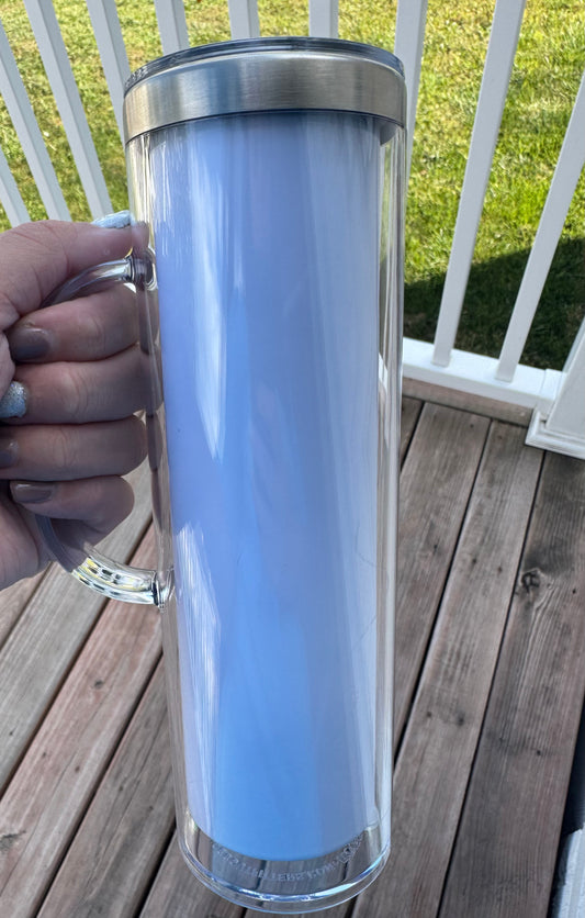 20oz stainless steel acrylic