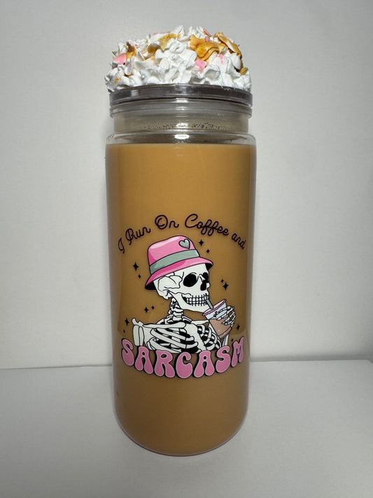 Coffee cup 16oz acrylic